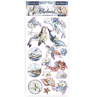 Stamperia Sea Dream Sticker - Sea Dream Chipboard